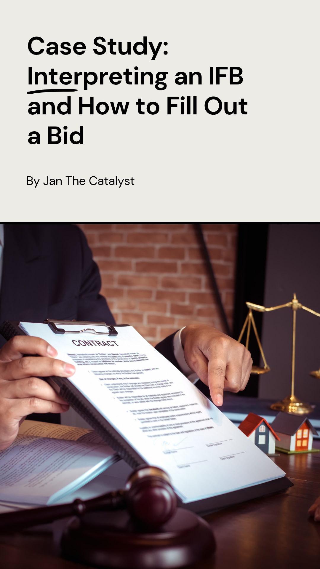 Interpreting an IFB and How to Fill Out a Bid